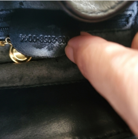 VINTAGE GUCCI Mini Leather Backpack Bamboo handle - Picture 8 of 16